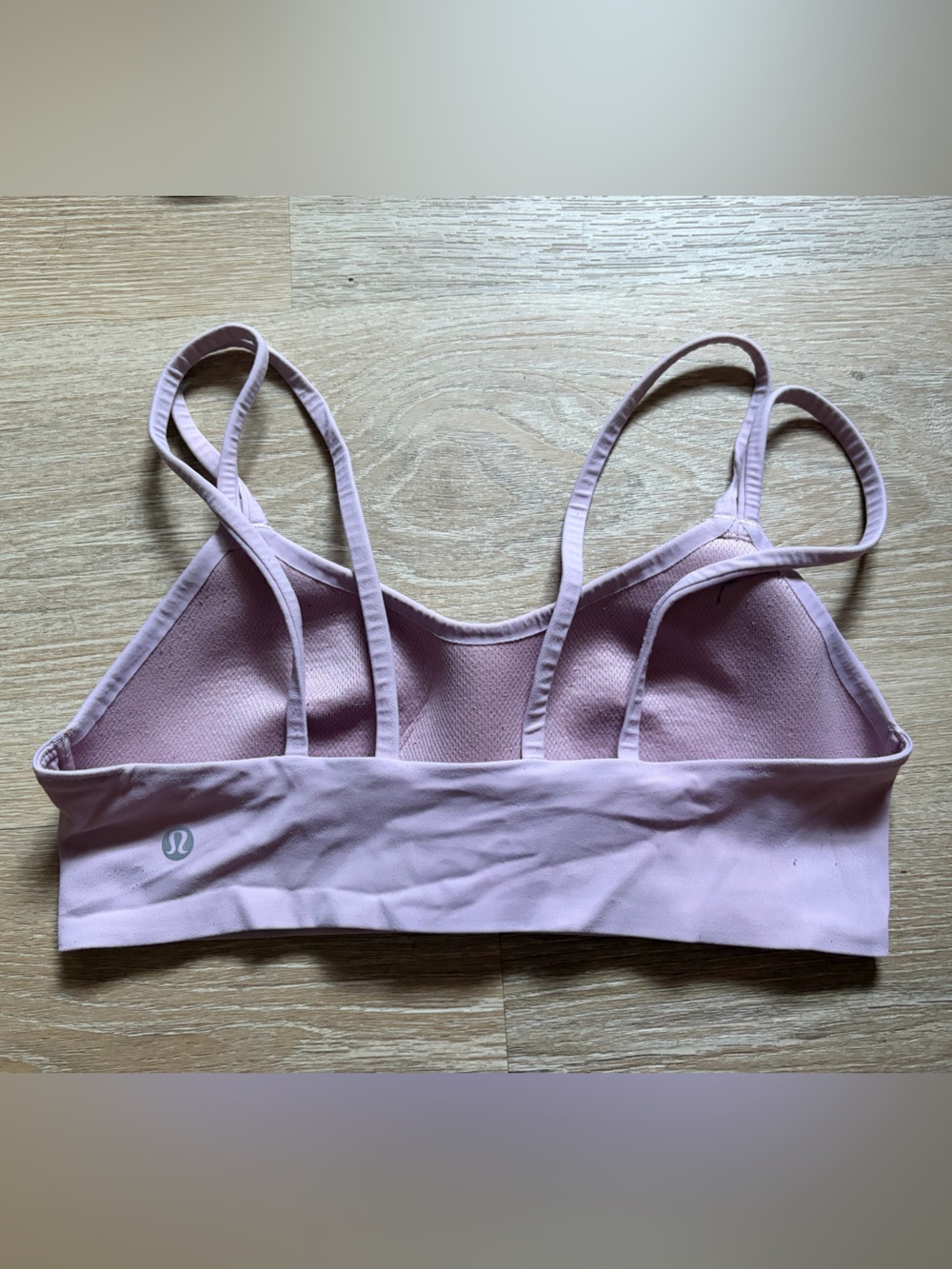 lululemon athletica Light Pink Double-Strap Sports Bra